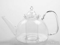 Borosilicate glass teapot