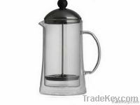 Glass coffee maker/french press