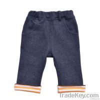 Babies Clothings Blue trousers Hemming type