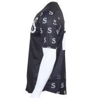 Best Quality custom button polyester short sleeve sublimation men baseball and softball jerseys