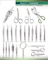 BEAUTY INSTRUMENTS High Quality Professional Fancy Eyelash Tweezers  From Pakistan