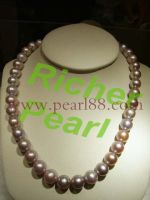 Pearl Necklace-brown