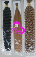 100% human hair extension remy hair bulk