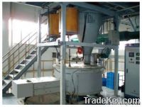 Fully automatic paste mixing machine for lead acid battery