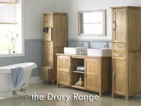 solid wood barthroom cabinet