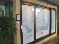 Lifting And Sliding Door With Blind