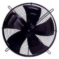 axial fan motor with external rotor motor