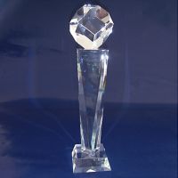 crystal trophy