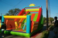 INFLATABLE BIG SLIDE