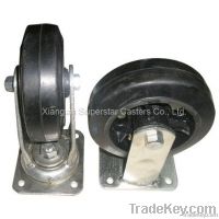 Heavy duty Rubber wheel caster