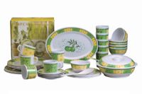 melamine dinner set