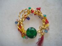 precious stone-jade -ev&Atilde;&Acirc;&plusmn;l eye bracelet