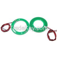 pancake slip ring with Through Bore 46.0mm  PCB design for bike exhibit /display equipment