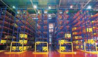 Rack With Narrow Passageway