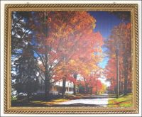 Carbon fiber far-infrared electronic heat painting