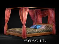 Double wooden Bed