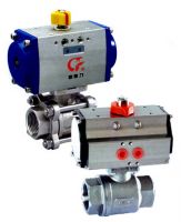 Full Bore Stainless Steel Pneumatic Ball Valve