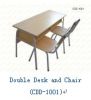 Double Desk and Chair