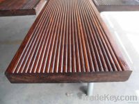 Strand woven bamboo outdoor decking