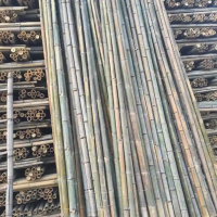 outdoor carbonized large bamboo poles bamboo beams for construction