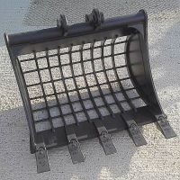 Screening Sieve Bucket for Excavator Loader Backhoe Excavator Hydraulic Rotating Skeleton Bucket