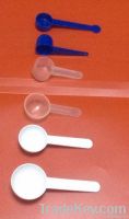 plastic tablespoon and teaspoon