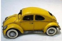 Yellow Beetle Karmann Cabriolet 1972