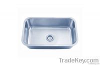 Single bowl undermount kitchen sink