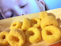 Corn Snacks  Extruded Snacks Cheese Balls Baked Corn Rings From China