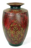 Iron painted pot From India