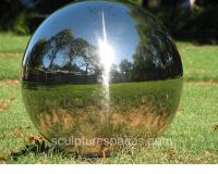 Stainless Steel Sphere Sculpture