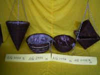 Hanging Rattan Basket