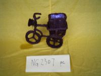 Car Shape Rattan Basket