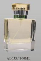 Crystal perfume bottle