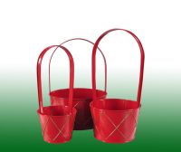 Metal Flower Basket/Gift Basket/Fruit