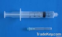 disposable syringe with needle