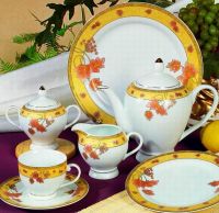 Porcelain dinner set