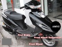 Hybrid Motor Scooter From China