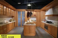 Solid wood kitchen