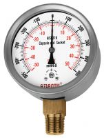 Stainless Steel Case Micro Pressure Gauge