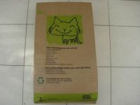 Newspaper cat litter