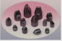 Cemented carbide button bit