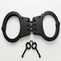 Police Department Metal Handcuffs Centre Hinged