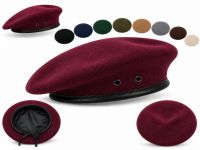 Army Berets Hats Pure Wool