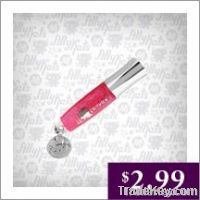 AllyKats Mini Lip Glosses with Charm - Pink