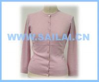 100% cashmere sweater / button sweater