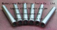 Tungsten billet for dart