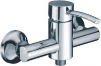 Deck-type 5-hole bath mixer