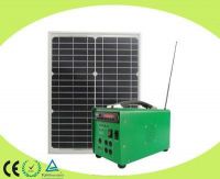 15W Portable Solar Energy System With Radio and MP3 Player Speaker
