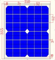 15W Solar Panel Monocrystalline module Panel
